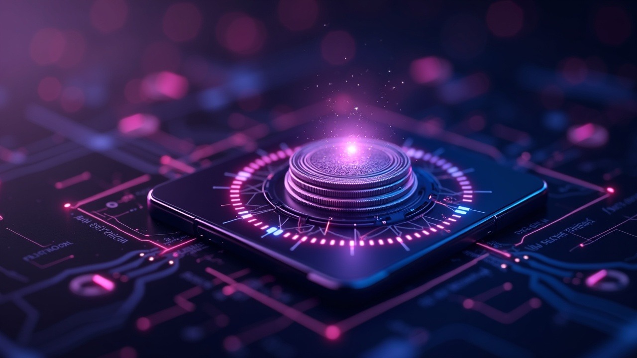 Neon crypto coin flowing into a sleek UK betting platform, with on-chain liquidity cues and digital bokeh.