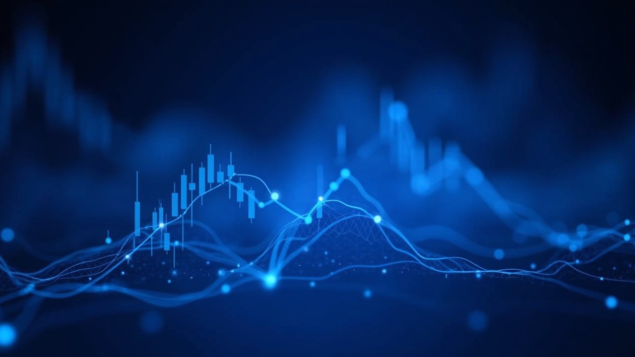 Neon blue illustration of Solana perpetual futures volume at weekly ATH, showing fast execution and shifting liquidity.