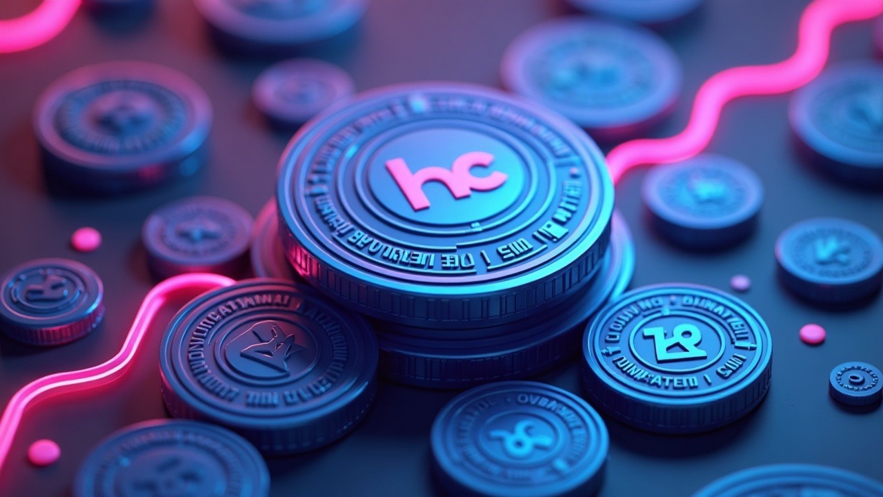 Neon 3D crypto artwork with a central TSR token as minted BNB Chain tokens flood a draining liquidity pool.