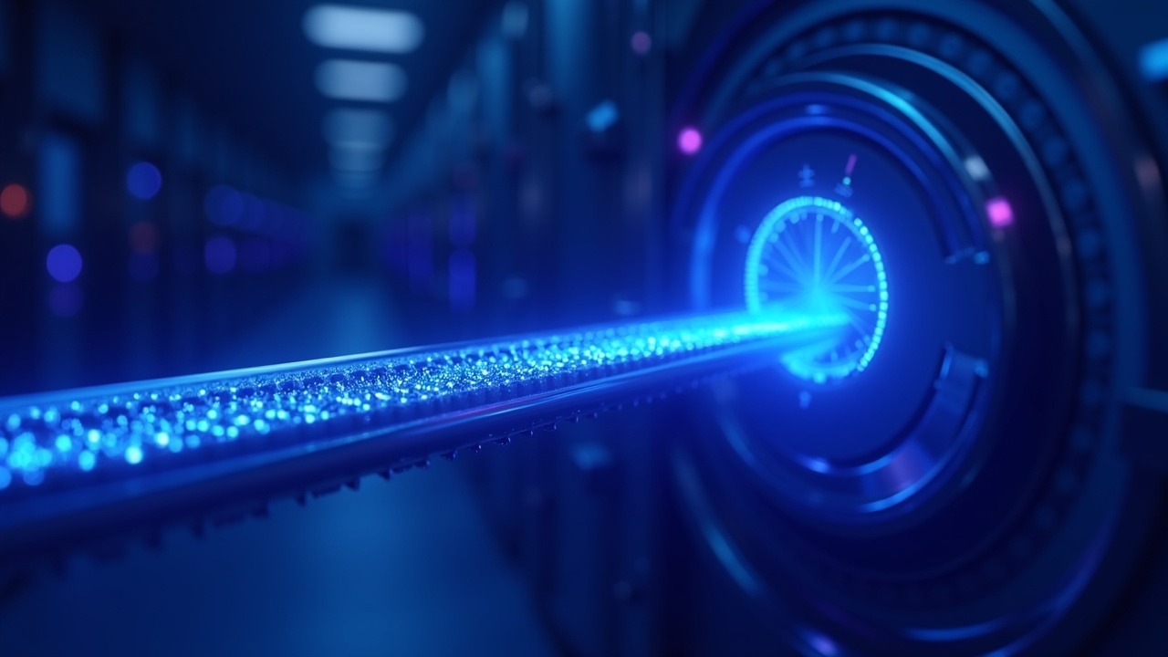 Tokenized bond token flowing onto Centrifuge rails with neon lighting and a vault backdrop