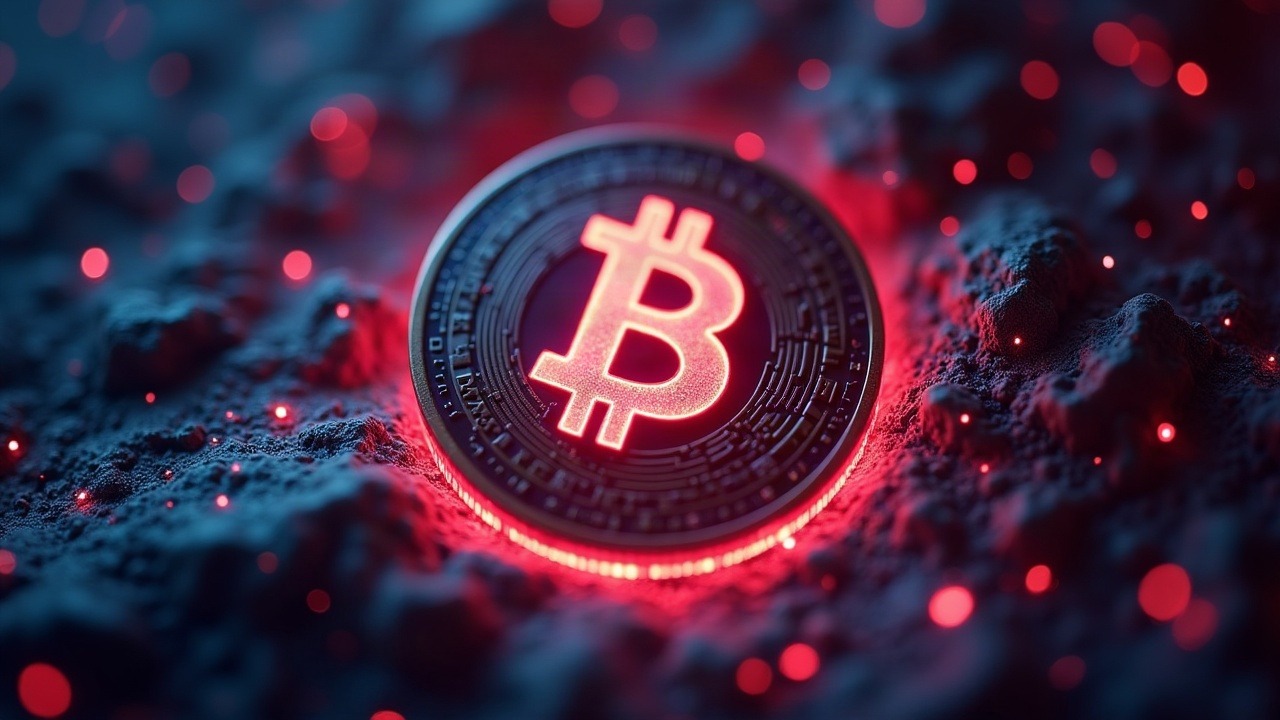 Neon-lit BTT token burning into a digital void, illustrating a buyback funded by BitTorrent's decentralized services.
