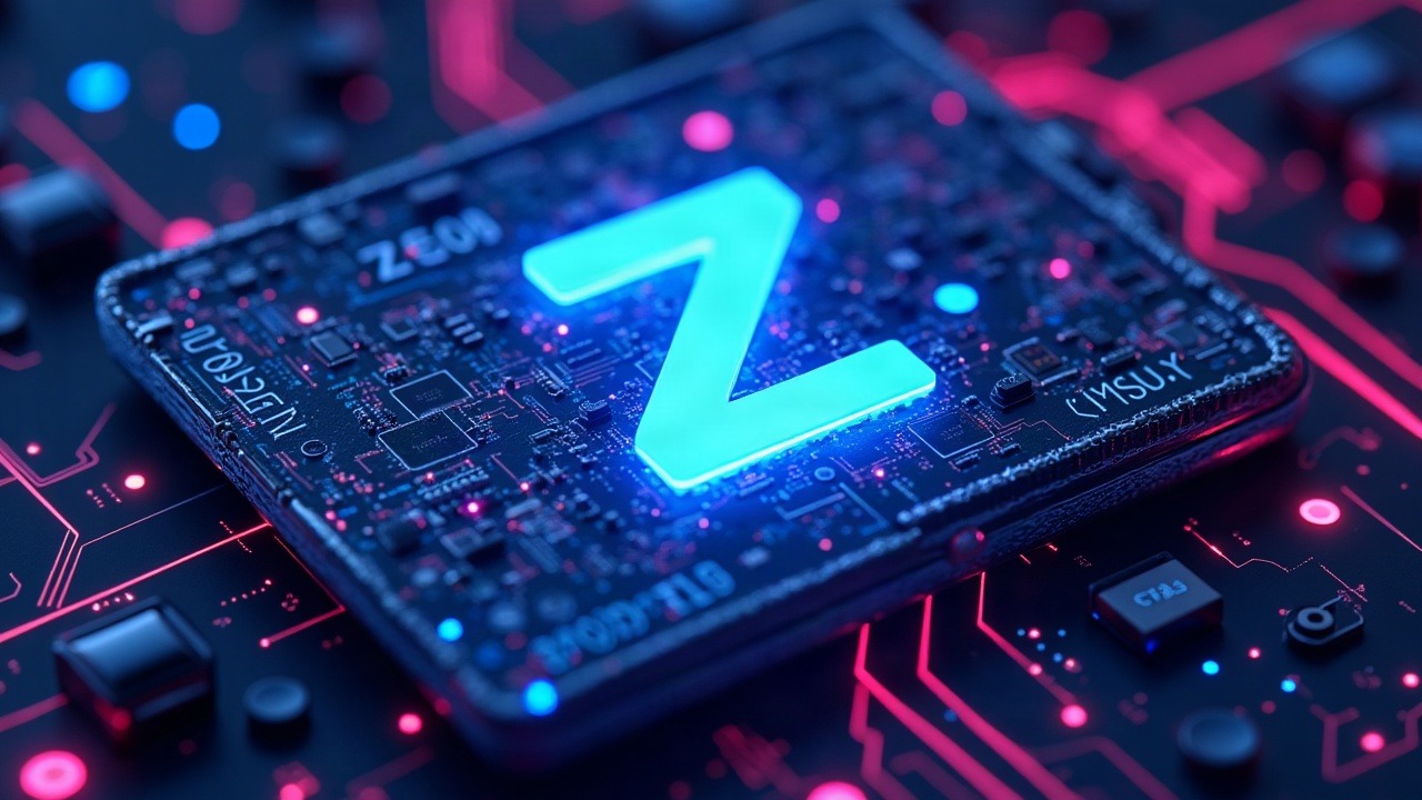 Neon illustration of a Zcash wallet consolidating funds from major exchanges into self-custody, with glowing ZEC streams.