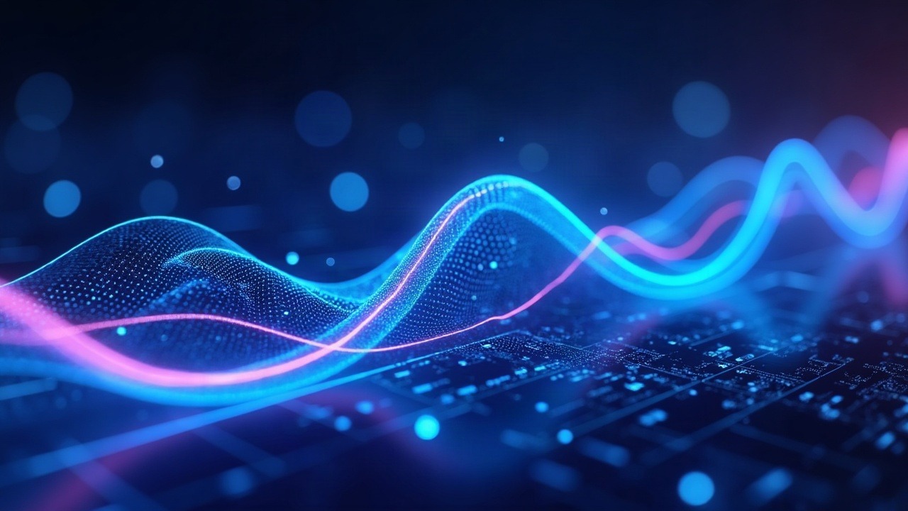 Neon illustration of Curve liquidity pools with glowing yield curves and governance tokens on a futuristic DeFi dashboard.