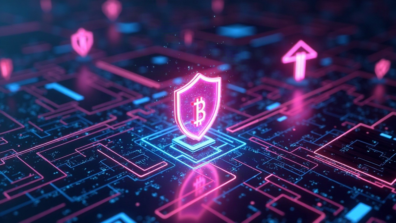 Neon crypto illustration of MetaMask and Lido validators exiting, symbolizing proactive security in non-custodial staking.